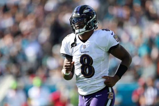 Baltimore Ravens quarterback Lamar Jackson