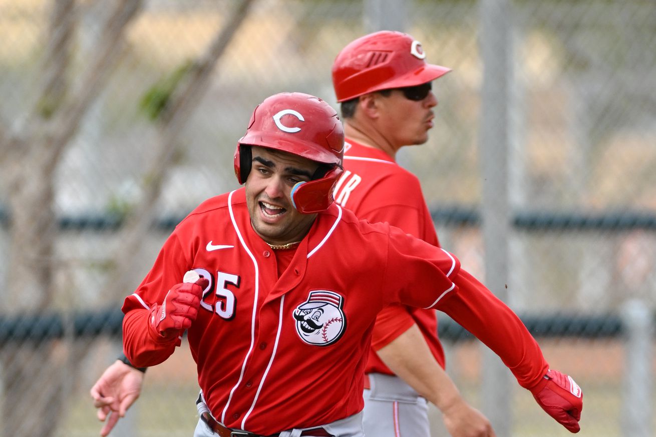 Cincinnati Reds v Cleveland Guardians minor leaguers