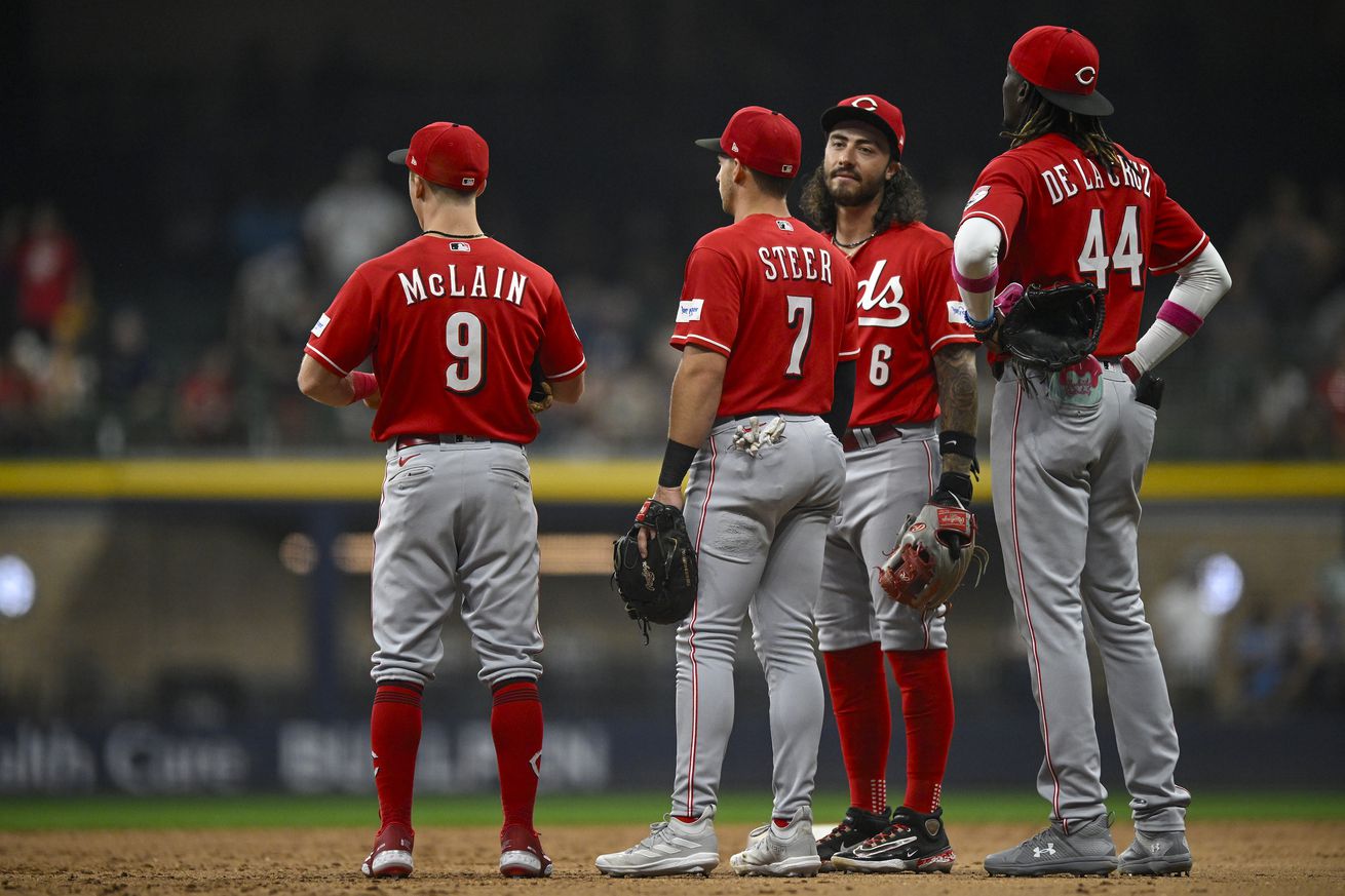 MLB: JUL 25 Reds at Brewers