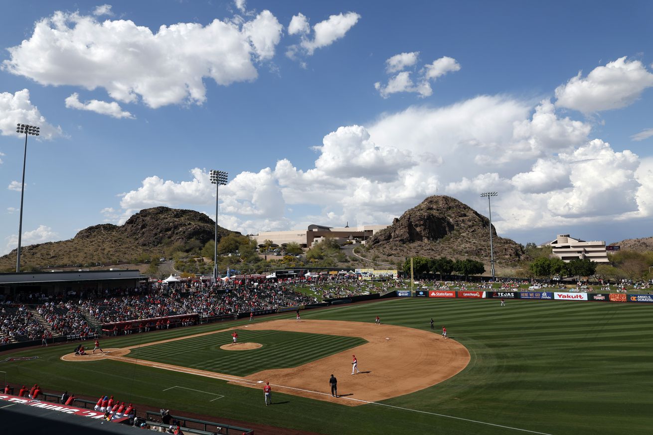 Cincinnati Reds v Los Angeles Angels