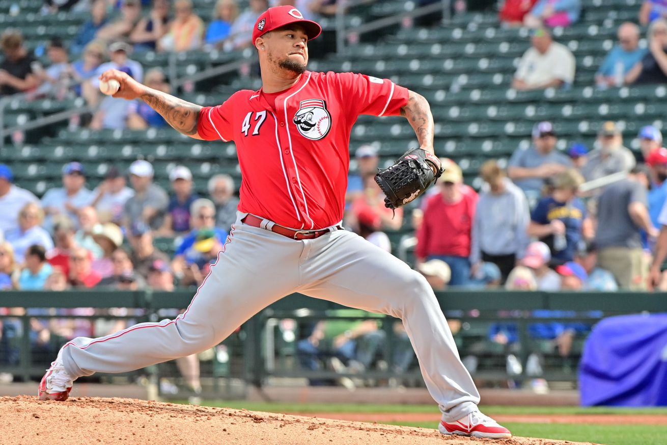 MLB: Spring Training-Cincinnati Reds at Chicago Cubs