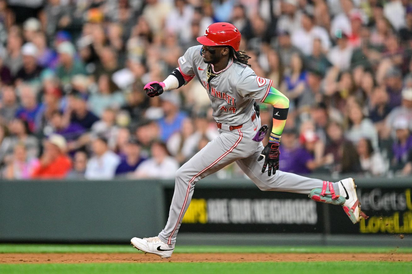 MLB: JUN 03 Reds at Rockies