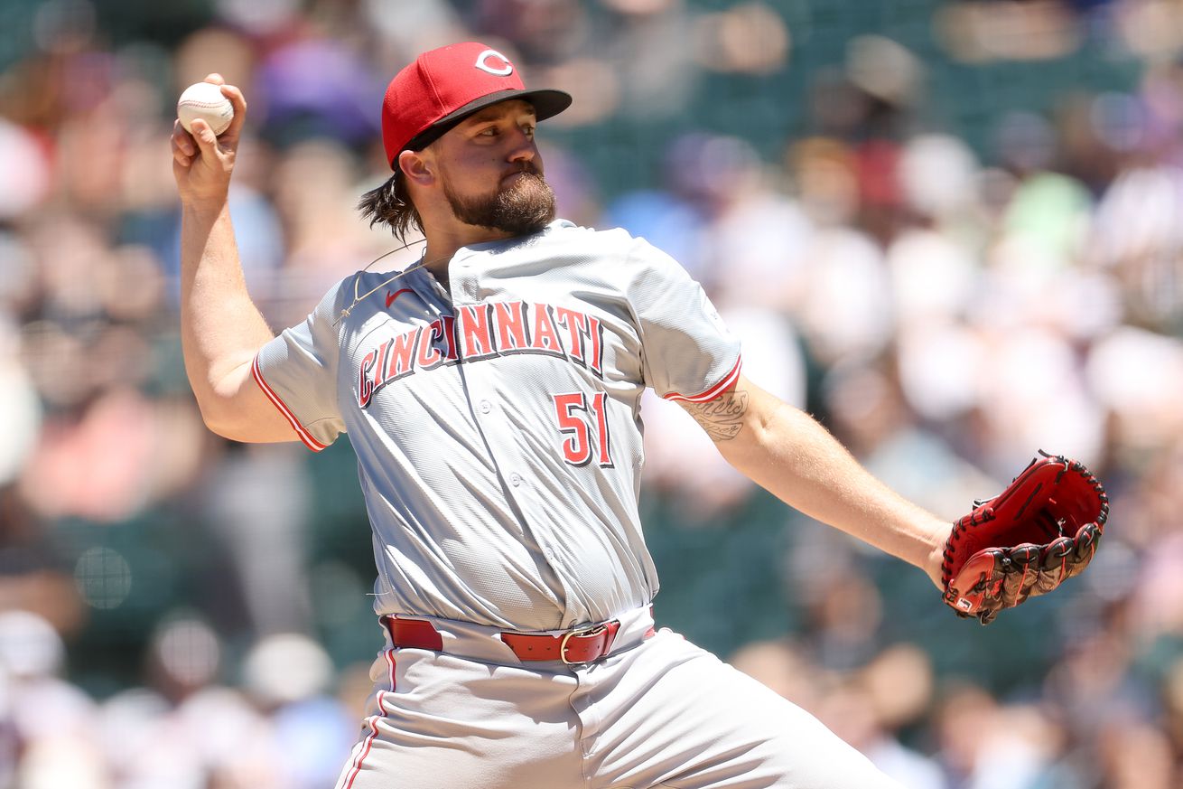 Cincinnati Reds v Colorado Rockies