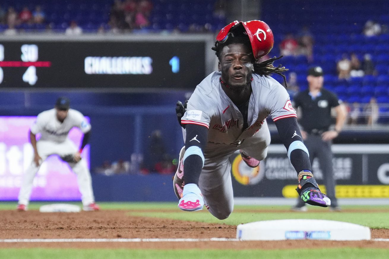 Cincinnati Reds v Miami Marlins