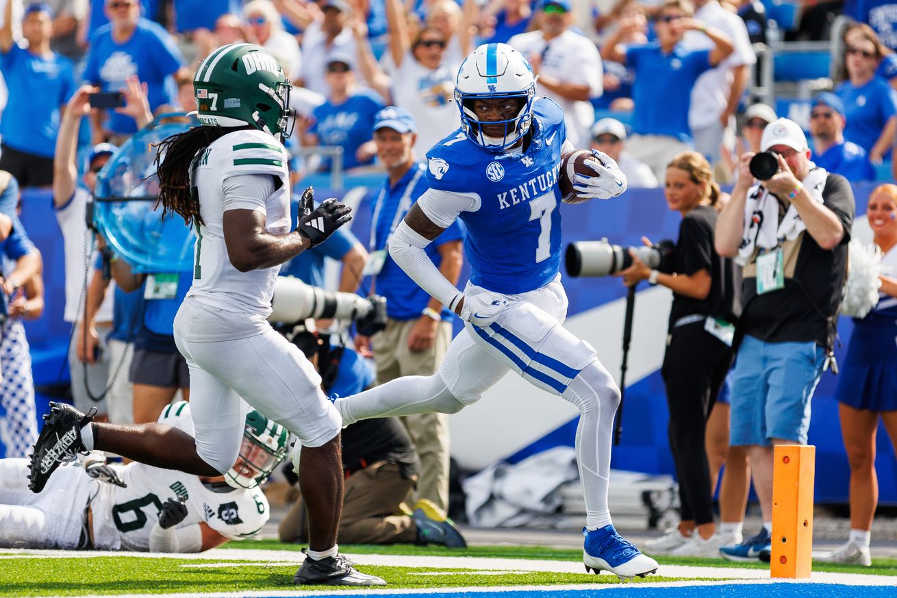 NCAA Football: Ohio at Kentucky