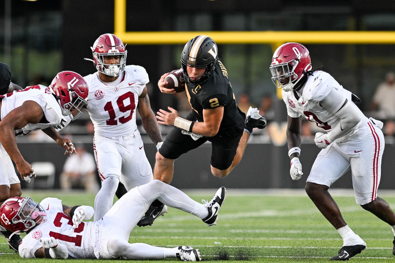 Alabama v Vanderbilt