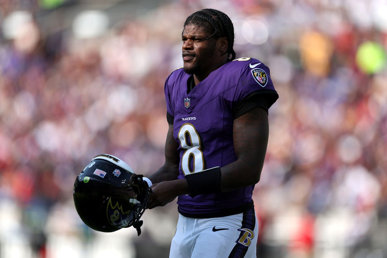 Washington Commanders v Baltimore Ravens