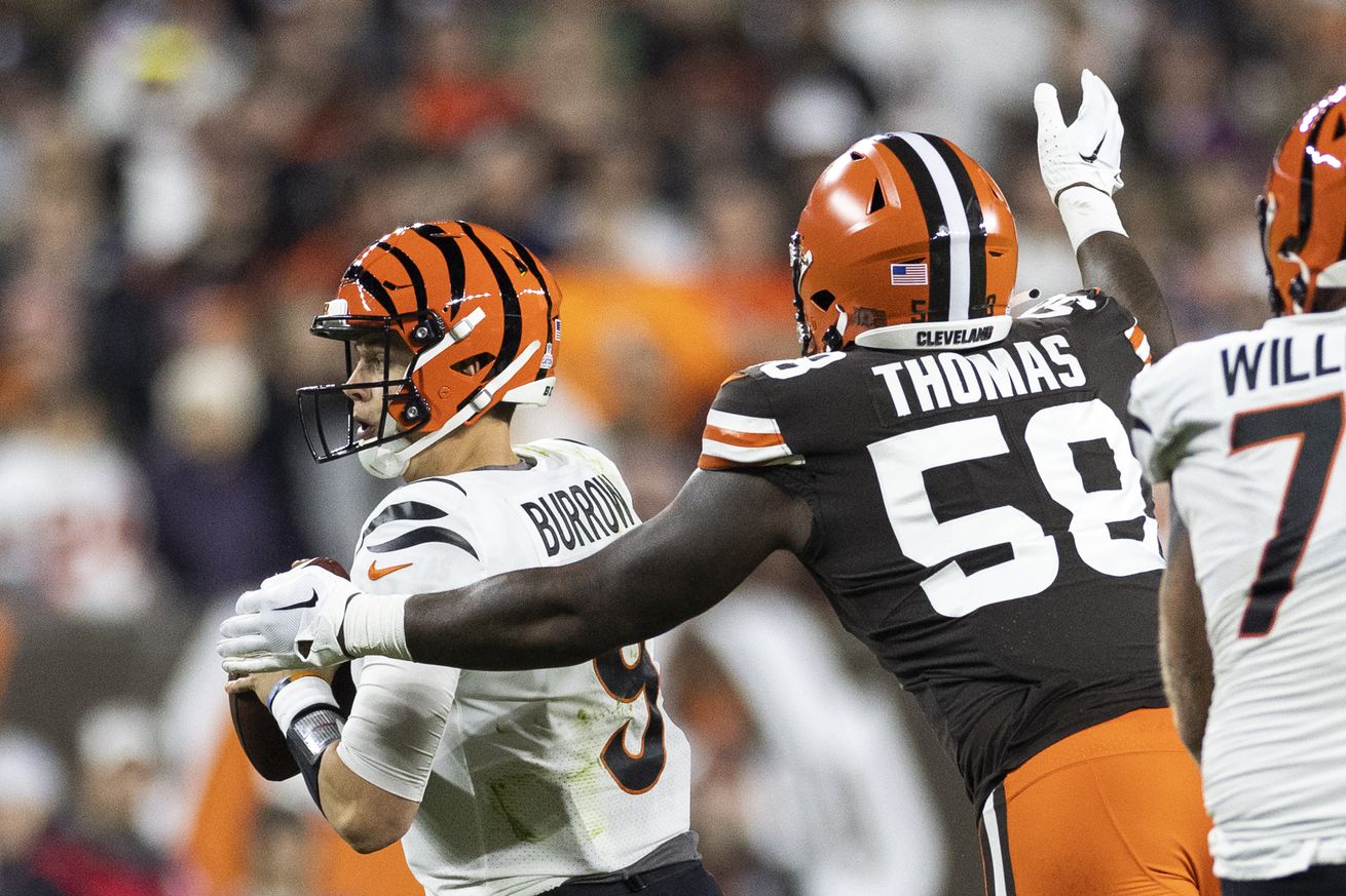 NFL: Cincinnati Bengals at Cleveland Browns