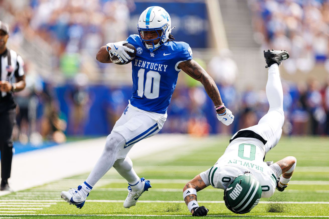 NCAA Football: Ohio at Kentucky