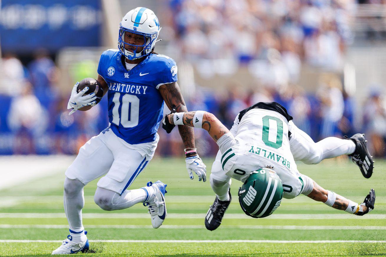 NCAA Football: Ohio at Kentucky