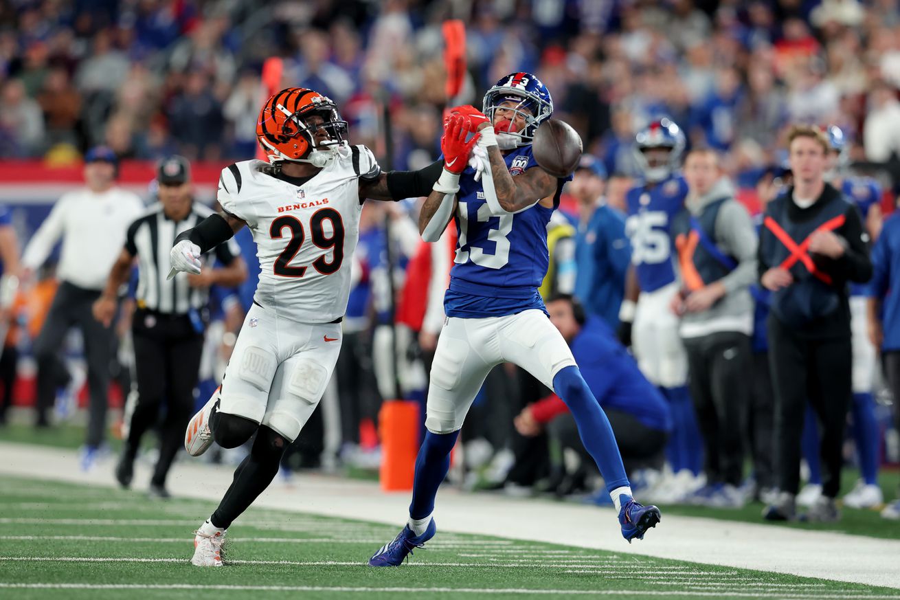 NFL: Cincinnati Bengals at New York Giants