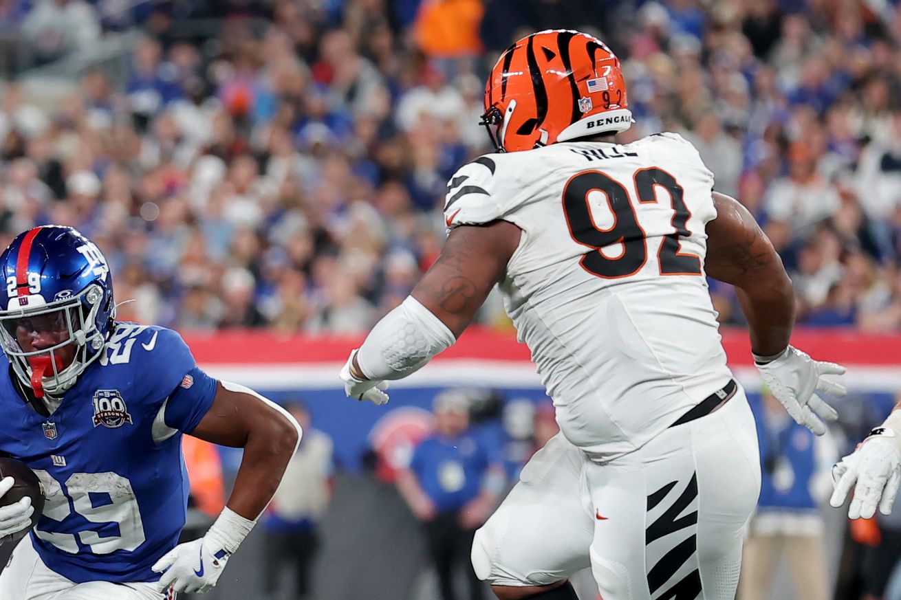 NFL: Cincinnati Bengals at New York Giants