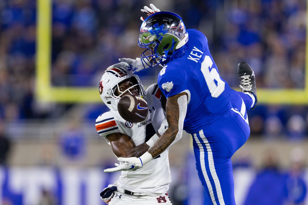 NCAA Football: Auburn at Kentucky