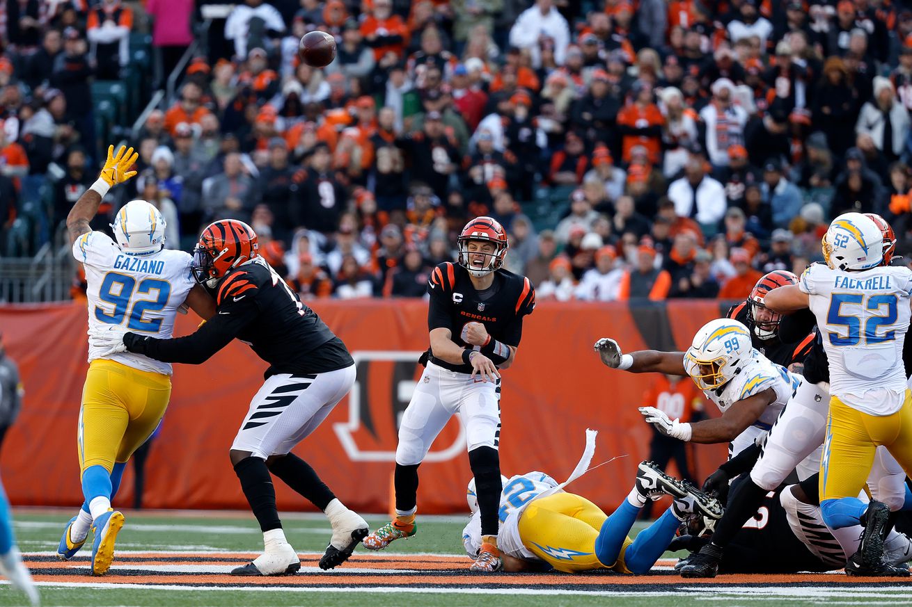 Los Angeles Chargers v Cincinnati Bengals