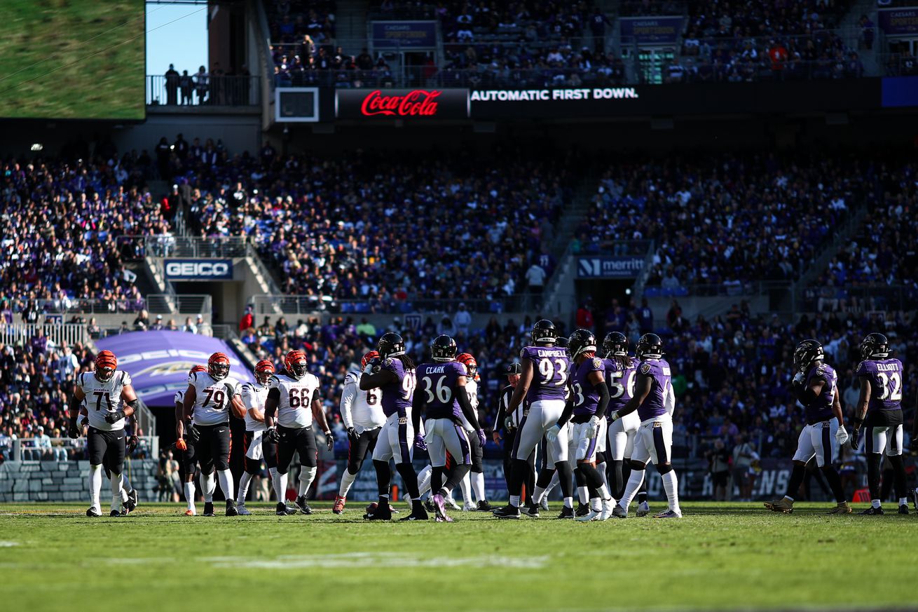 Cincinnati Bengals v Baltimore Ravens