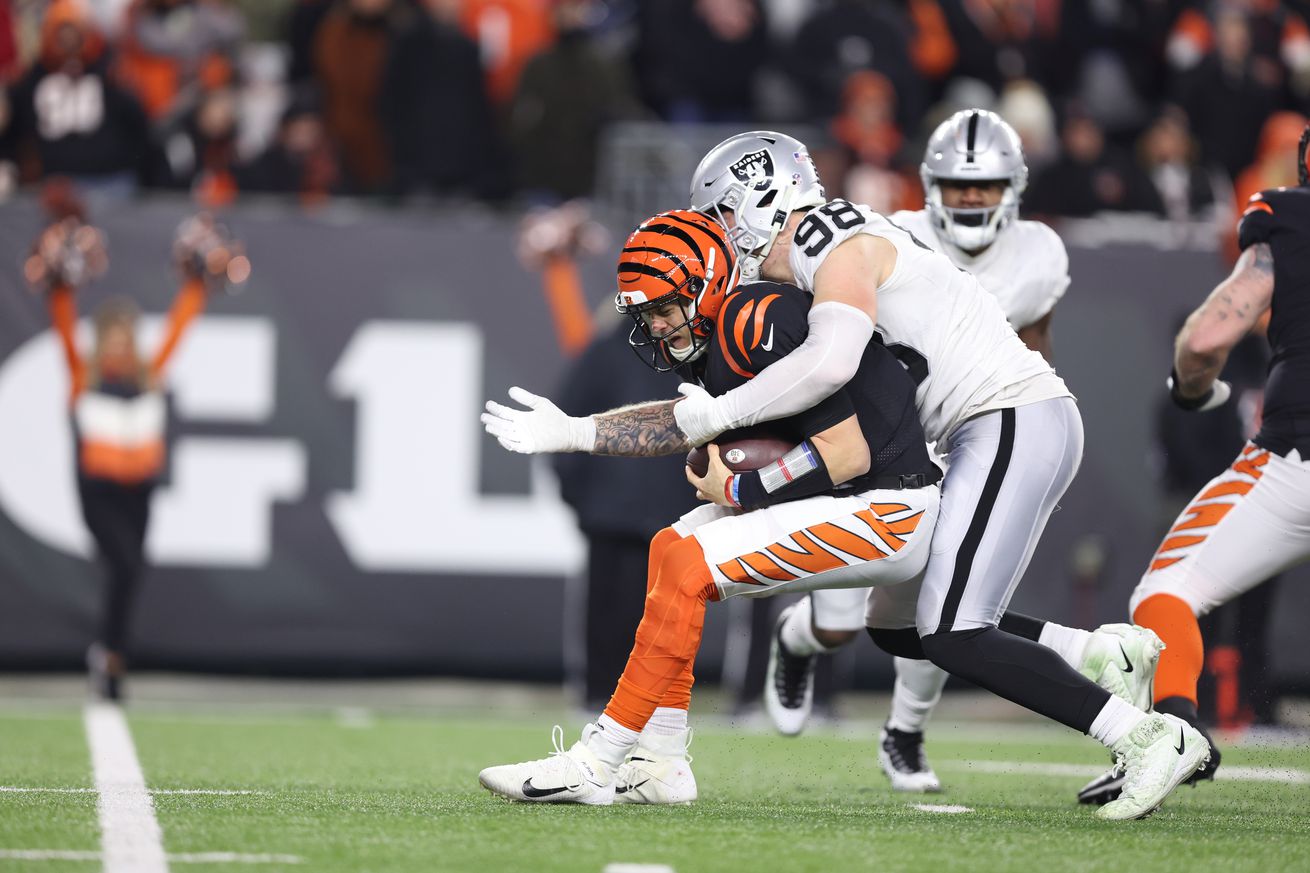 Las Vegas Raiders v Cincinnati Bengals