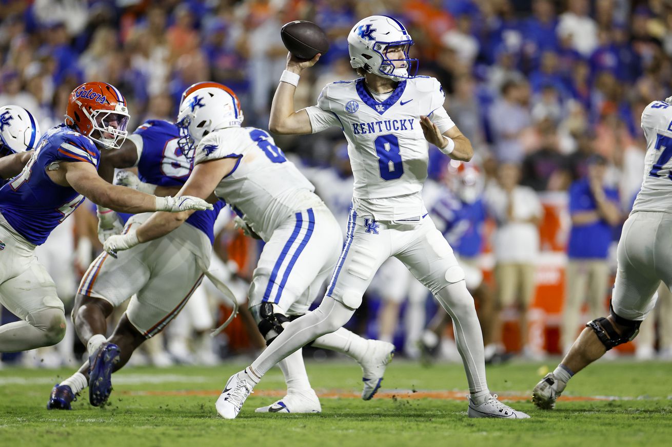 COLLEGE FOOTBALL: OCT 19 Kentucky at Florida