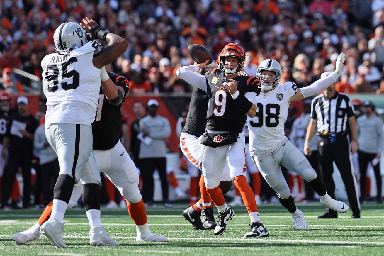 Las Vegas Raiders v Cincinnati Bengals