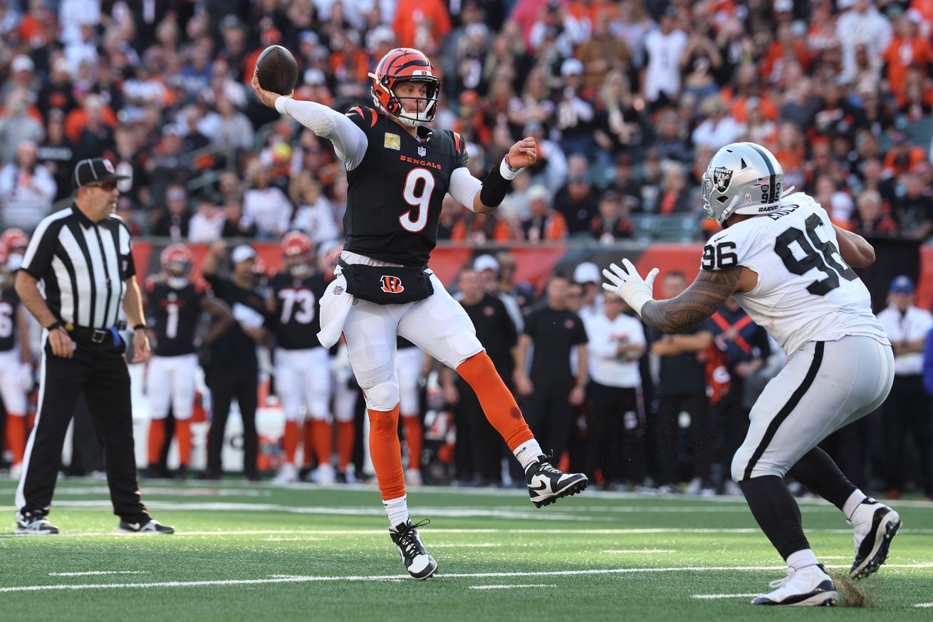 Las Vegas Raiders v Cincinnati Bengals