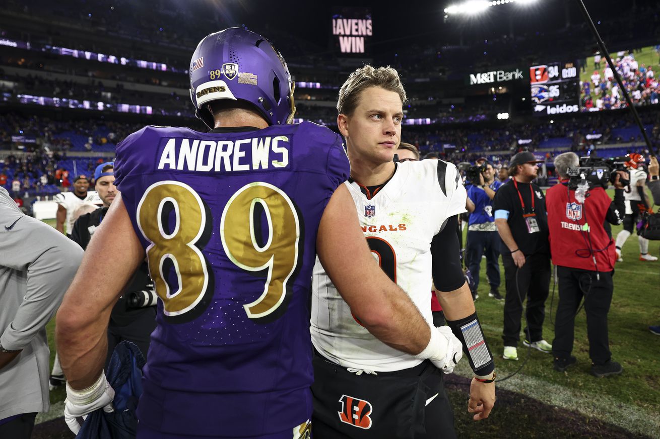 Cincinnati Bengals v Baltimore Ravens