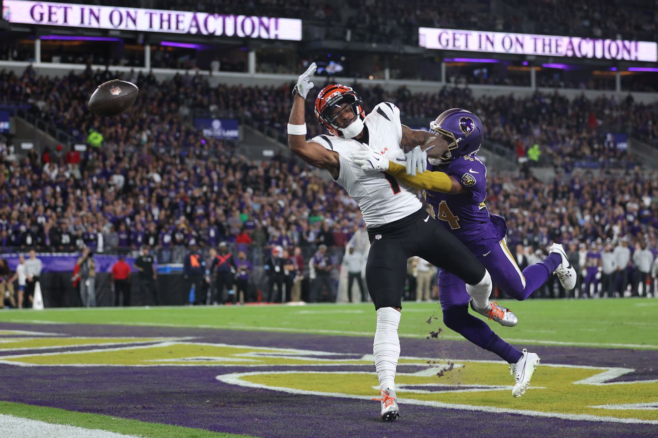 Cincinnati Bengals v Baltimore Ravens