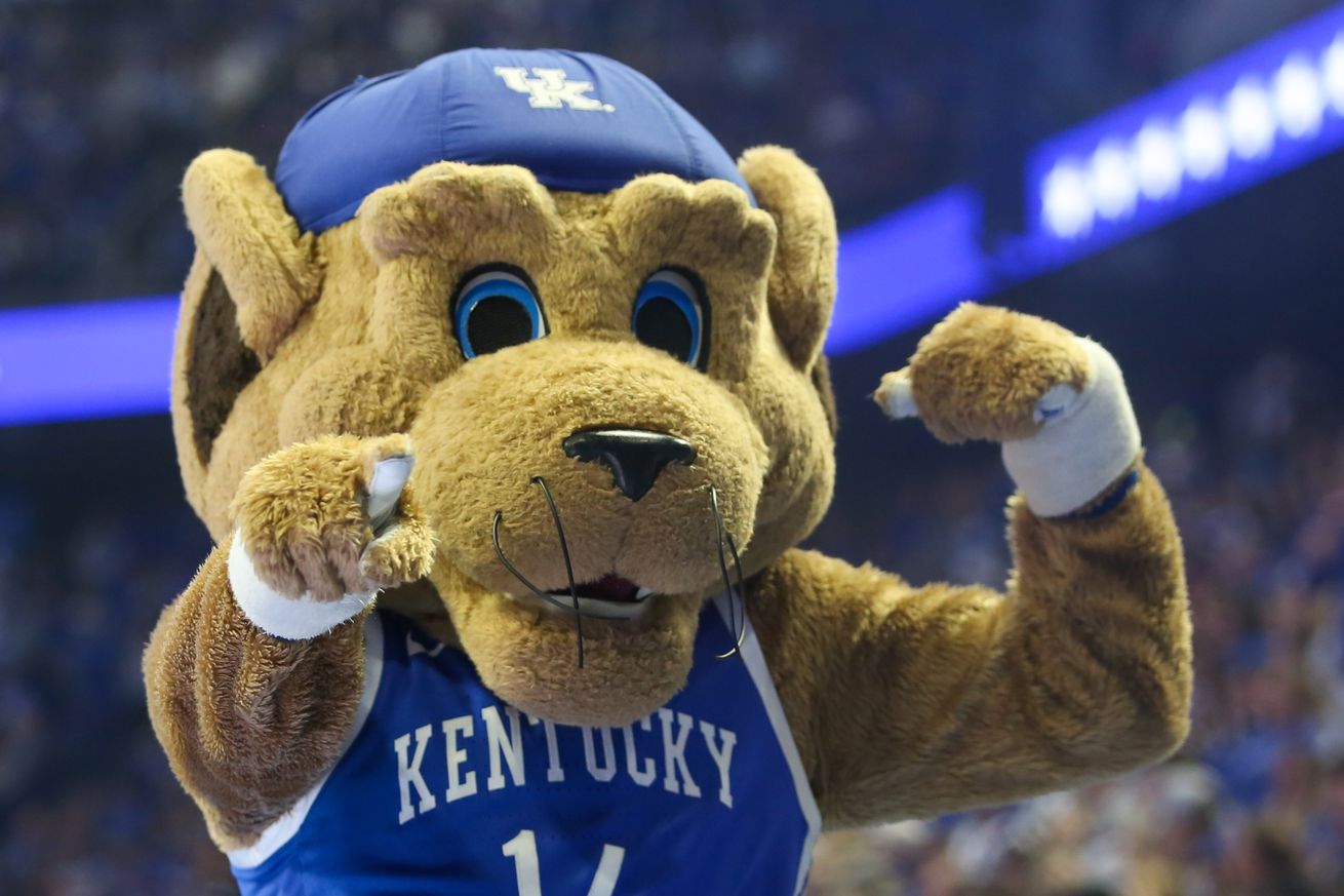 Kentucky Wildcats Mascot.