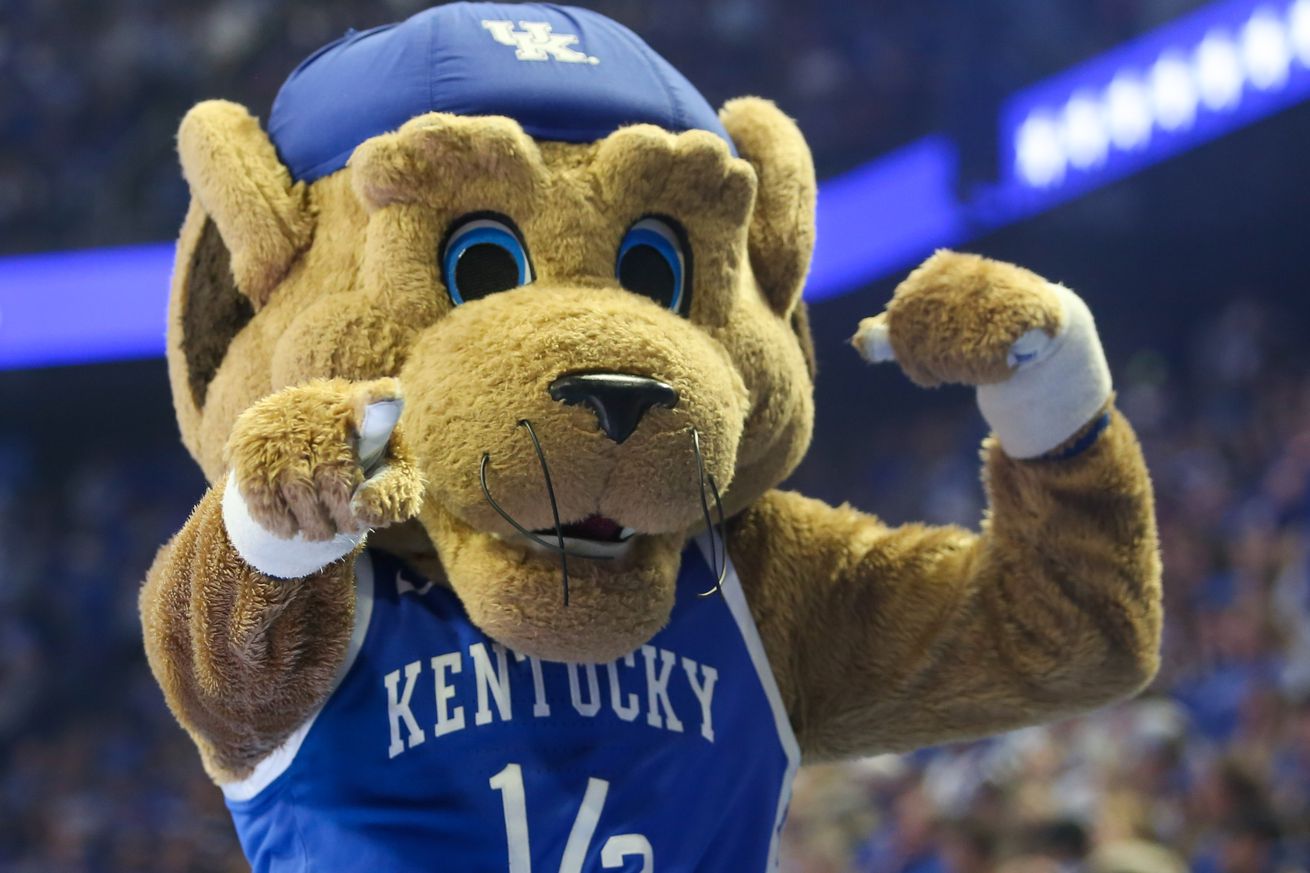 Kentucky Wildcats Mascot.