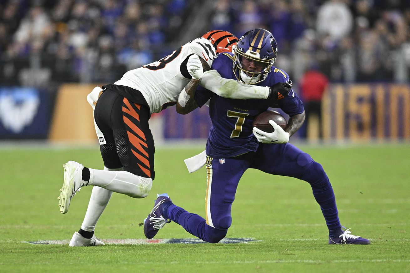 NFL: Cincinnati Bengals at Baltimore Ravens