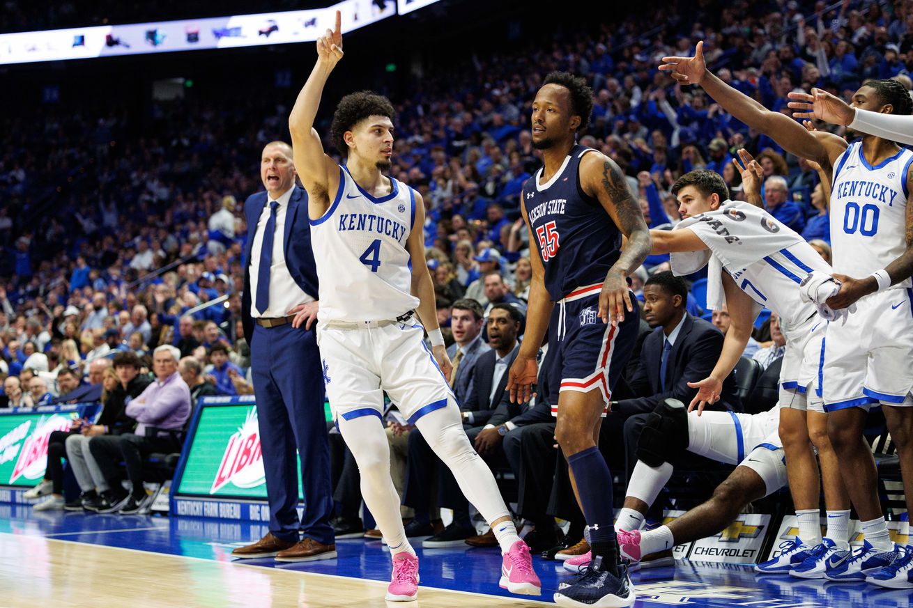 NCAA Basketball: Jackson State at Kentucky