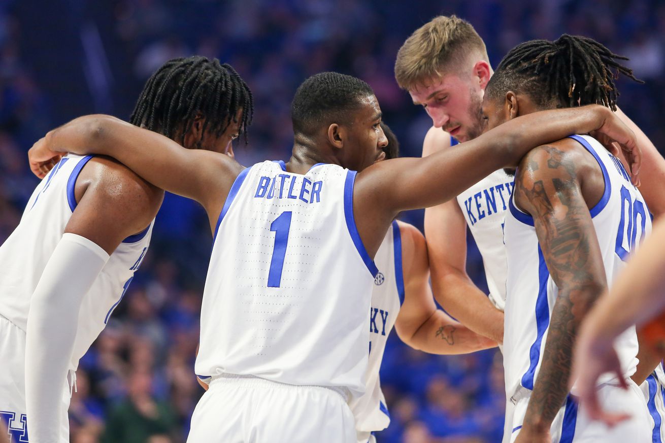 Lamont Butler. UK Huddle.