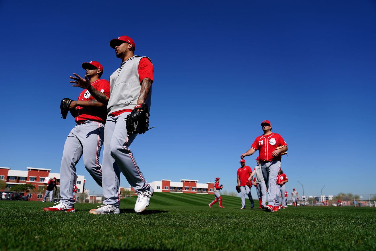 MLB: Cincinnati Reds-Workouts