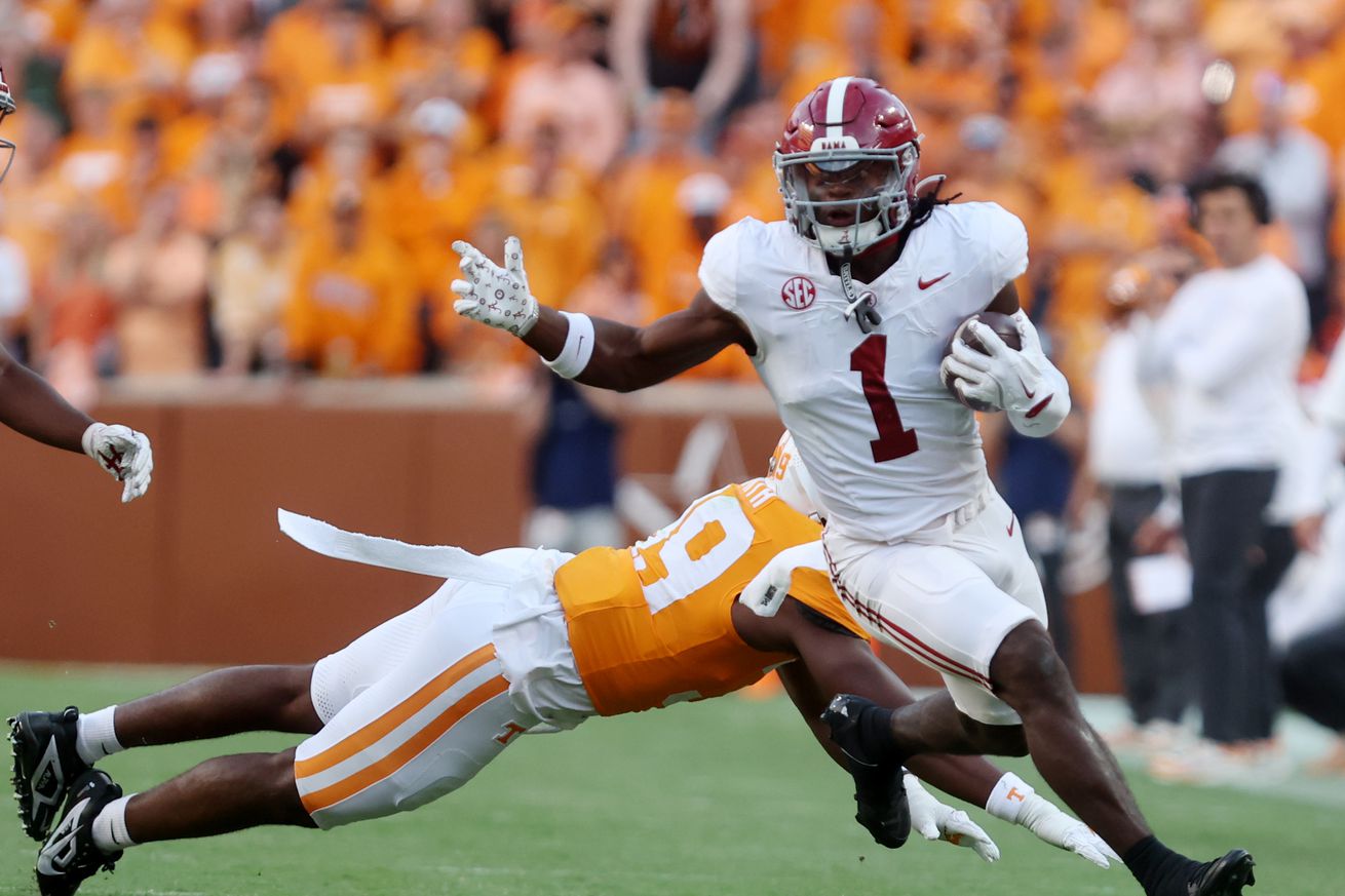 NCAA Football: Alabama at Tennessee