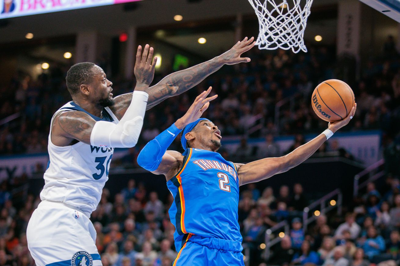 Minnesota Timberwolves v Oklahoma City Thunder