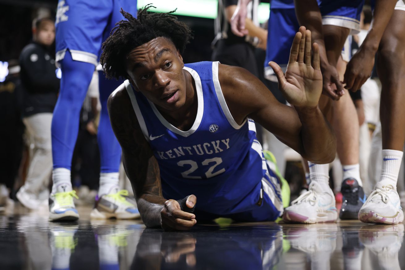 COLLEGE BASKETBALL: JAN 25 Kentucky at Vanderbilt