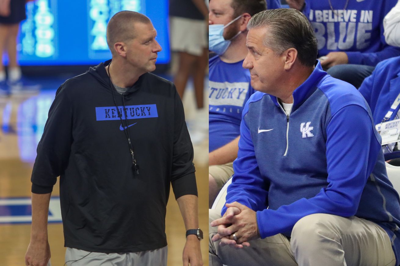 John Calipari. Mark Pope.