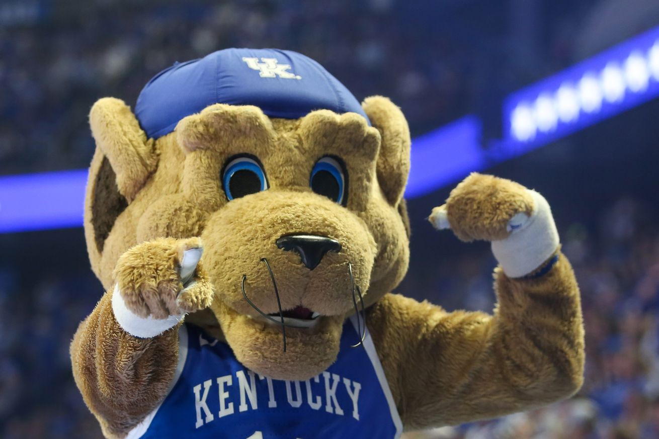 Kentucky Wildcats Mascot.