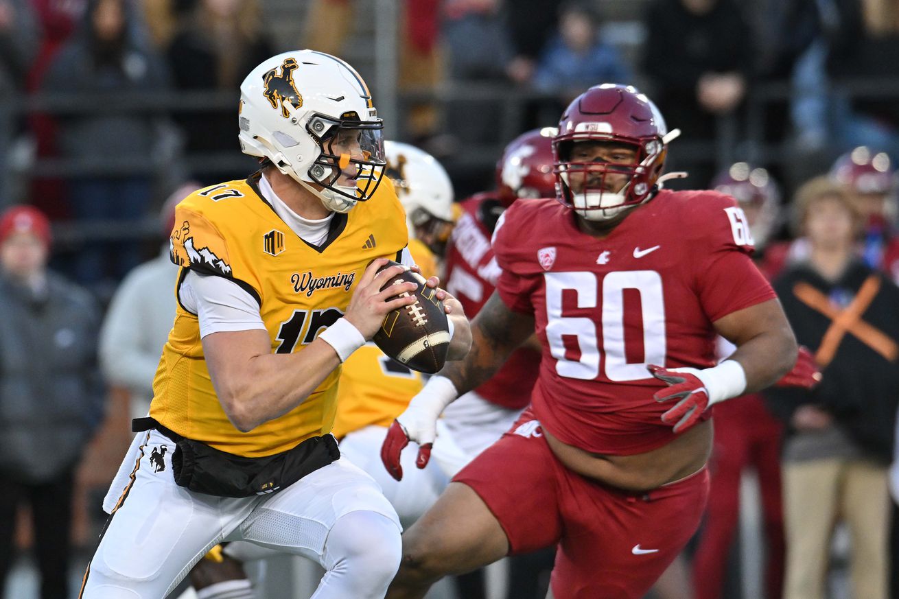 NCAA Football: Wyoming at Washington State