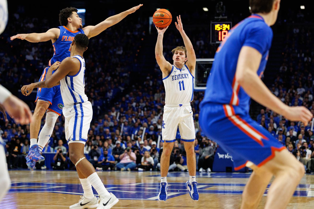 NCAA Basketball: Florida at Kentucky