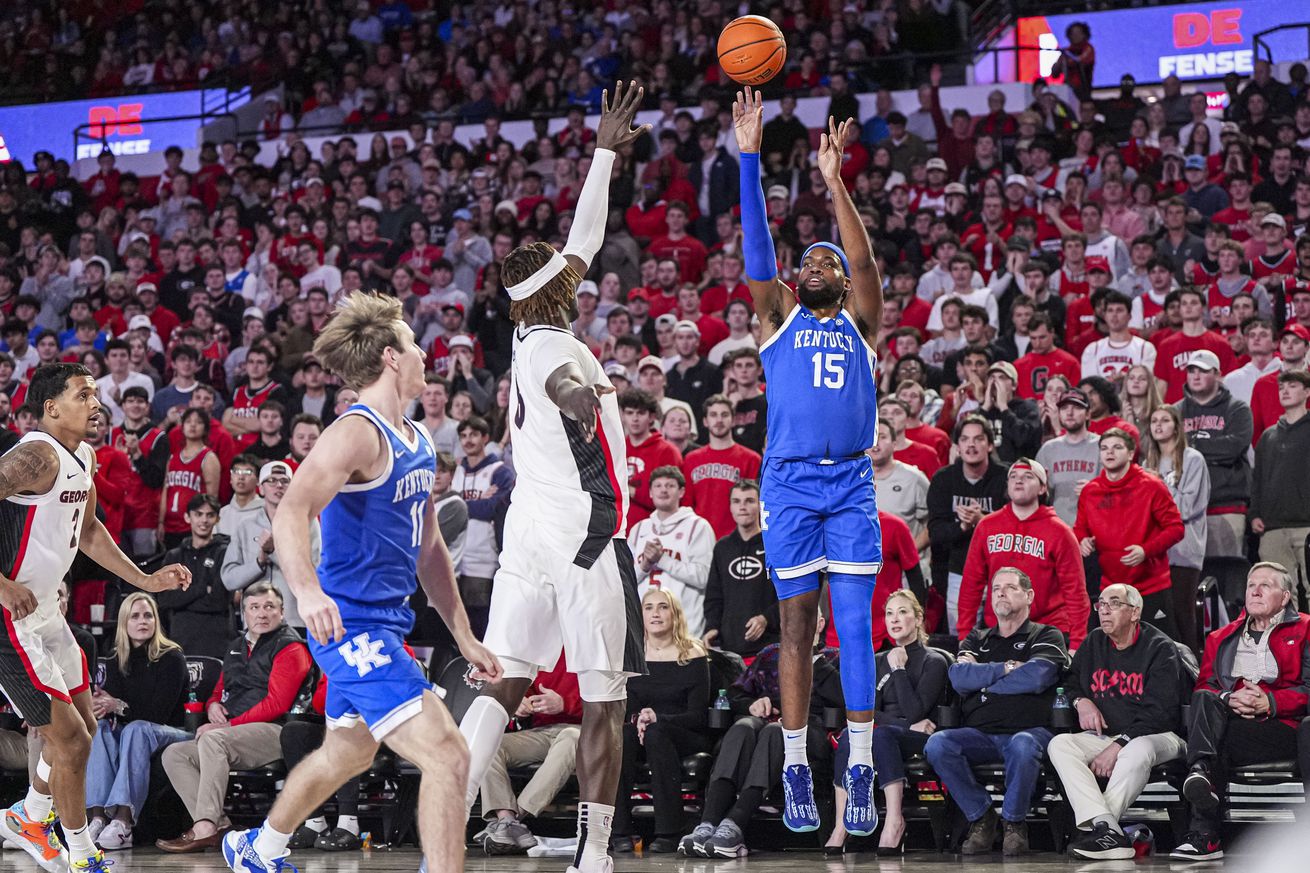 NCAA Basketball: Kentucky at Georgia