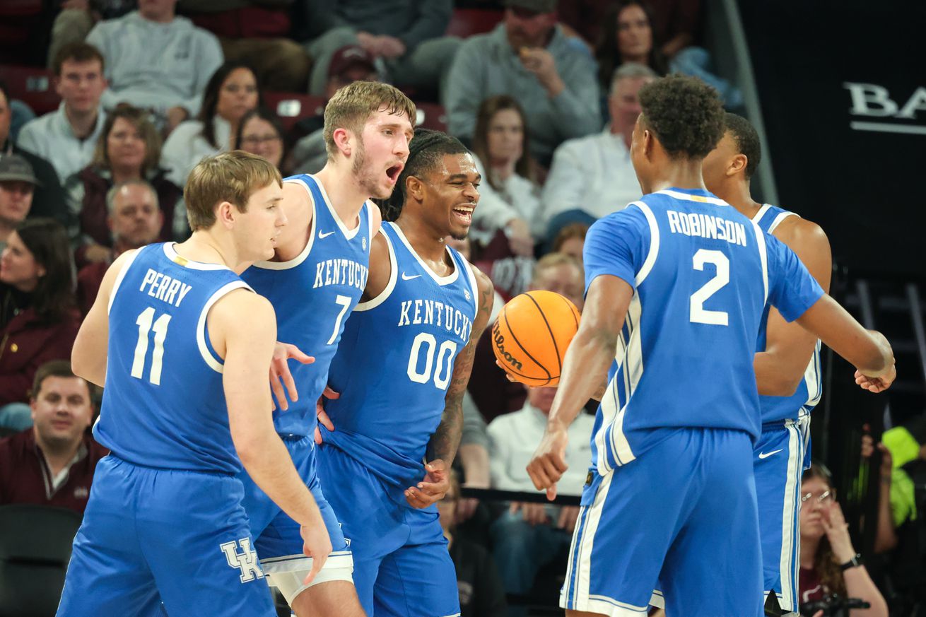 NCAA Basketball: Kentucky at Mississippi State