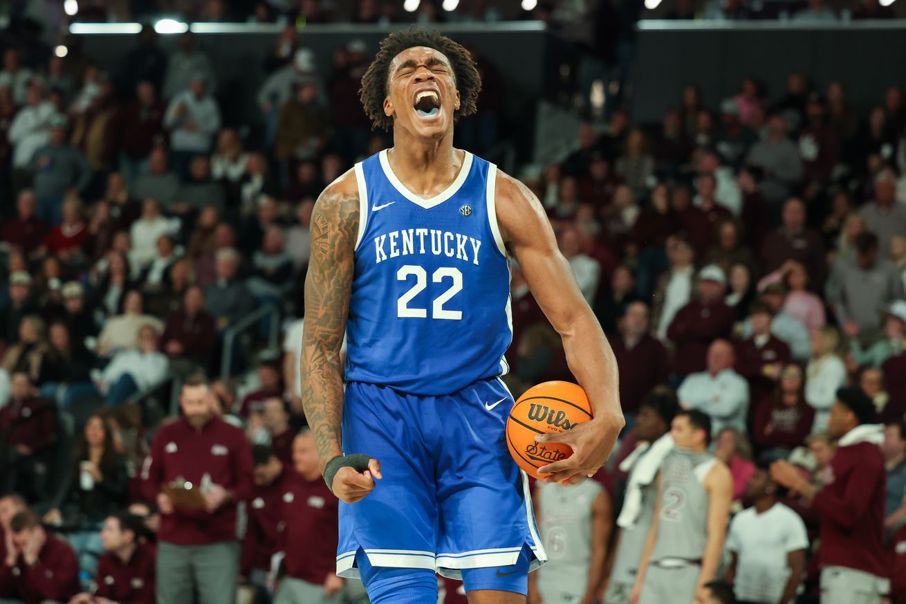 NCAA Basketball: Kentucky at Mississippi State