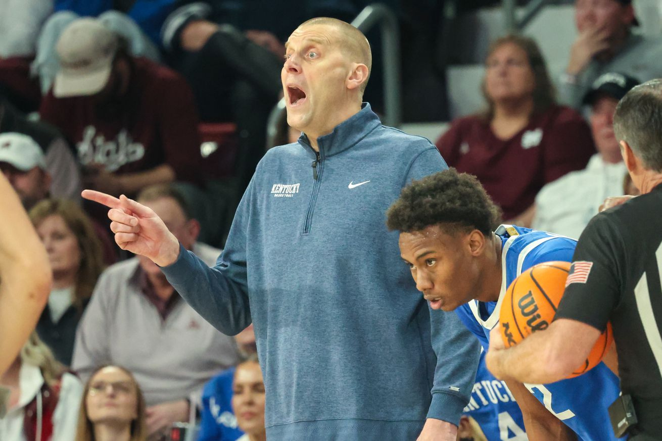 NCAA Basketball: Kentucky at Mississippi State