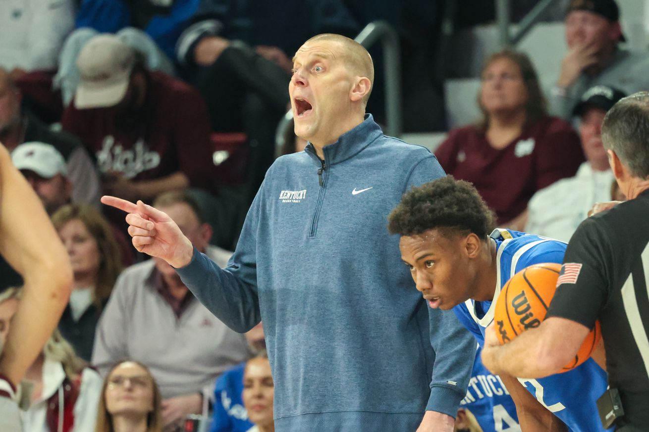 NCAA Basketball: Kentucky at Mississippi State