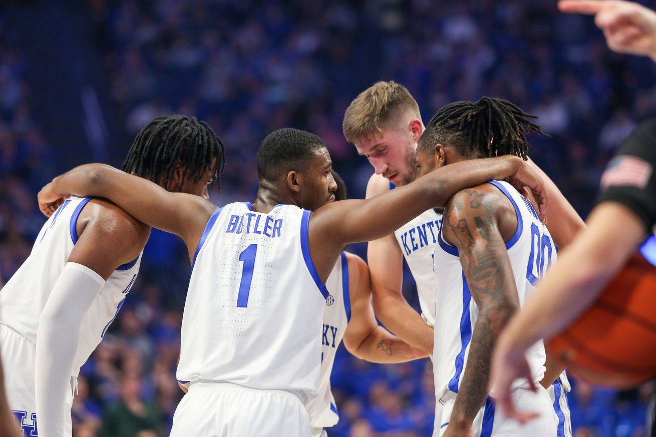 Lamont Butler. UK Huddle.