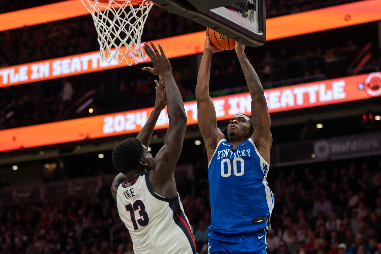 NCAA Basketball: Battle in Seattle-Kentucky at Gonzaga