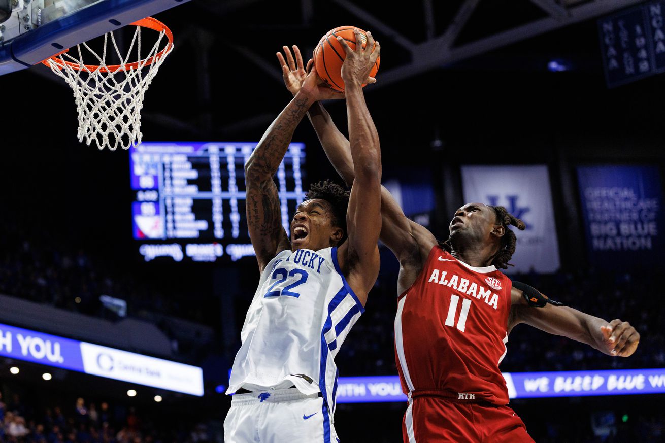 NCAA Basketball: Alabama at Kentucky