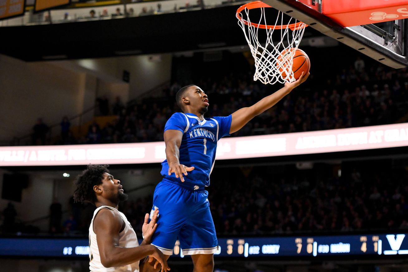 NCAA Basketball: Kentucky at Vanderbilt