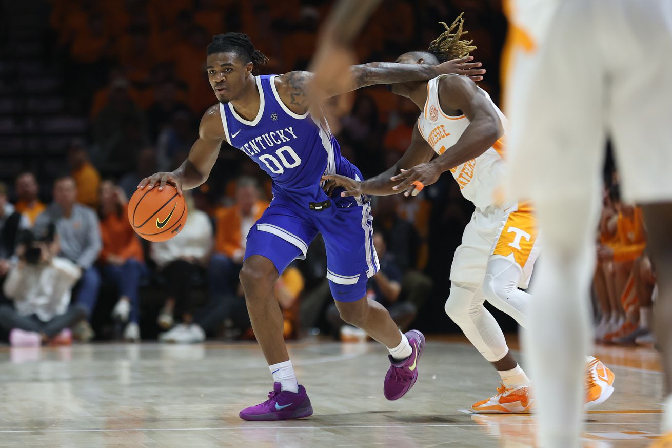 NCAA Basketball: Kentucky at Tennessee