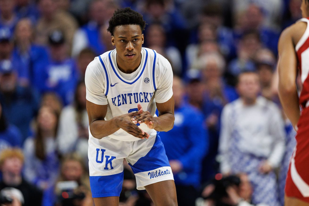 NCAA Basketball: Arkansas at Kentucky