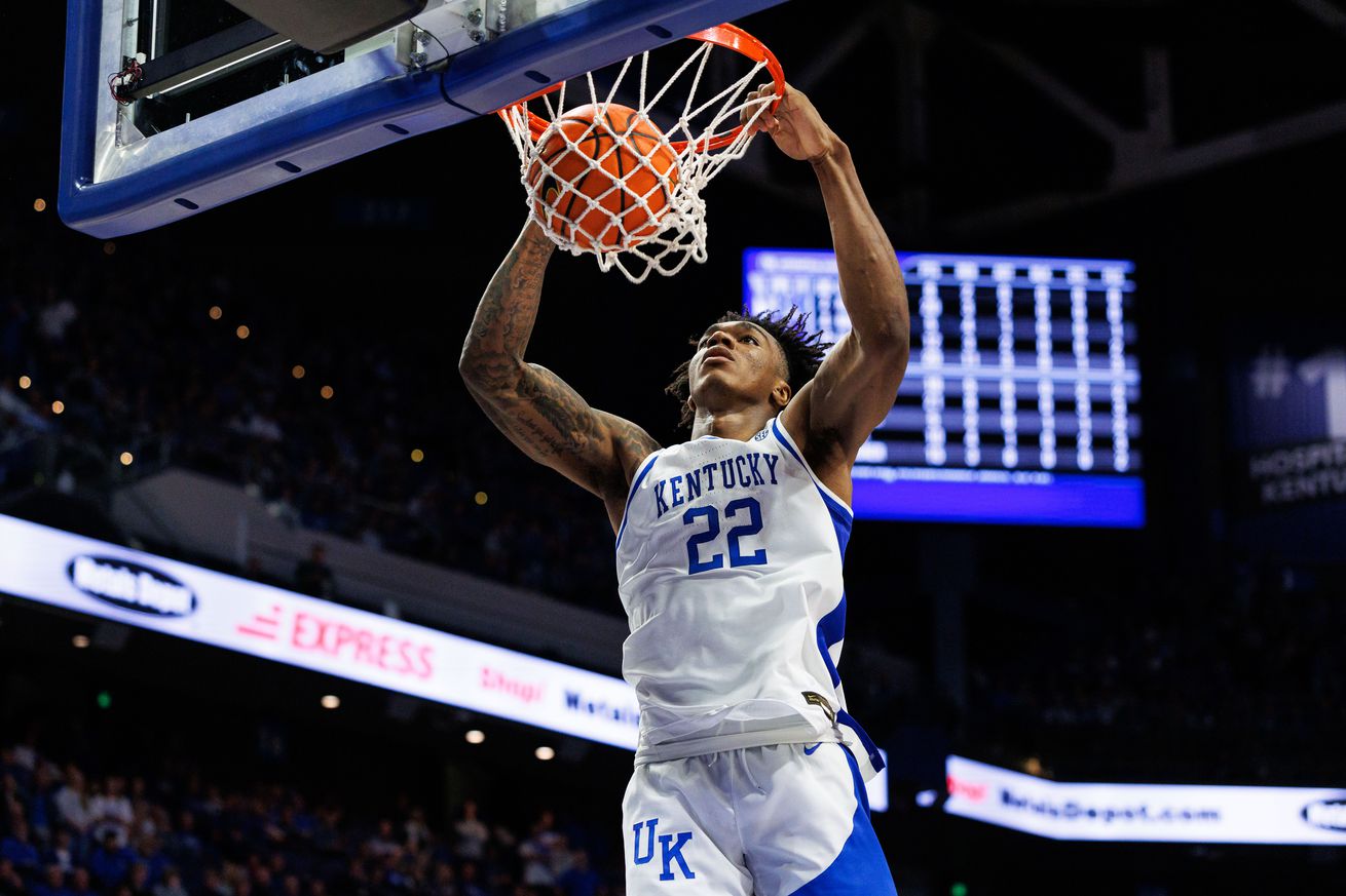 NCAA Basketball: Arkansas at Kentucky